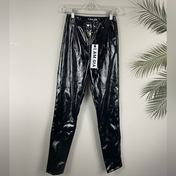I AM GIA nikole faux leather pant - Picture 2 of 9